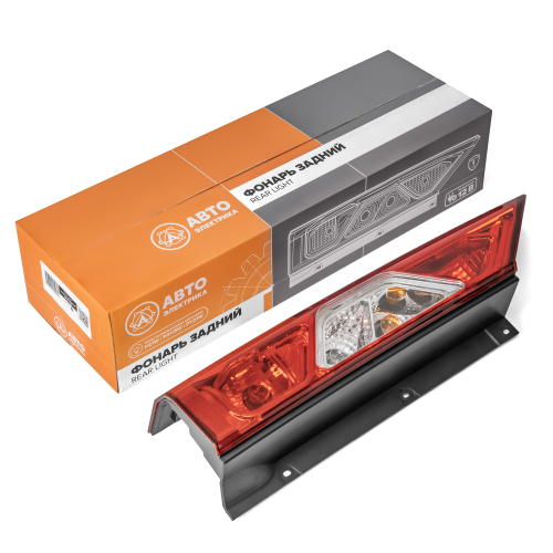 Фонарь задний, ГАЗЕЛЬ NEXT (цельнометаллический кузов), левый, в сборе, 12 В (ан. A31R23.3716009)