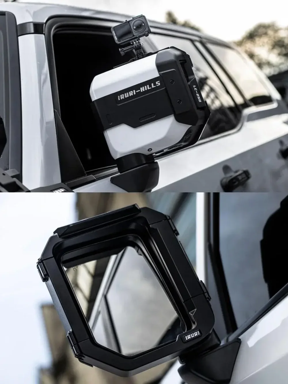 Функциональная накладка с крепежом на зеркала заднего вида для Lexus GX550 2024+ Накладки GoPro