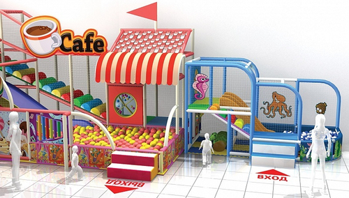 Детский лабиринт «Кафе»