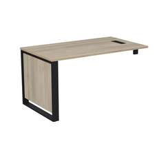 15СОЛ.1408 Стол рабочий с лючком, с опорным кронштейном (1400*800*750)