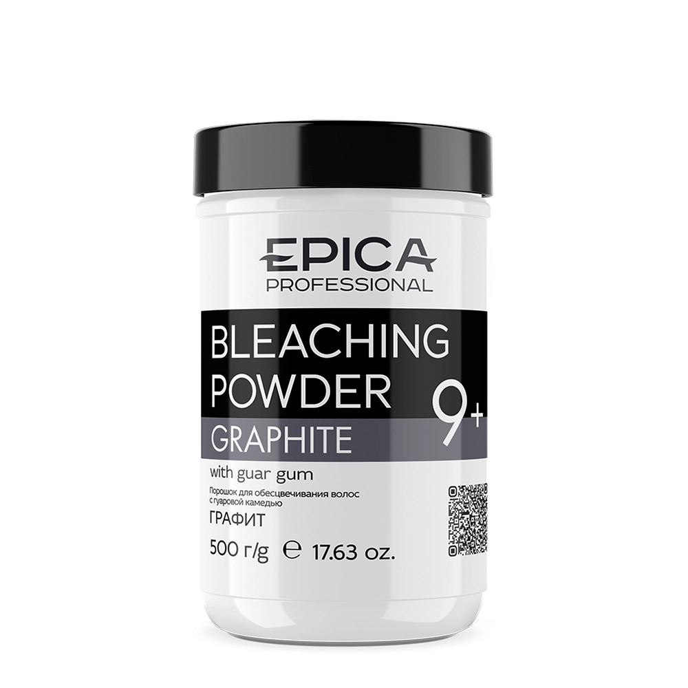EPICA Professional Bleaching Powder GRAPHITE, Порошок для обесцвечивания Графит, 500 гр