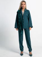 Костюм брючный Стилизация (изумруд) К15330-4М LT Collection
