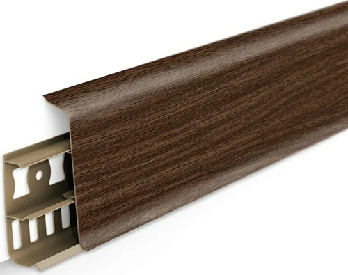 Плинтус Деконика 70мм 2,2м 291 Орех