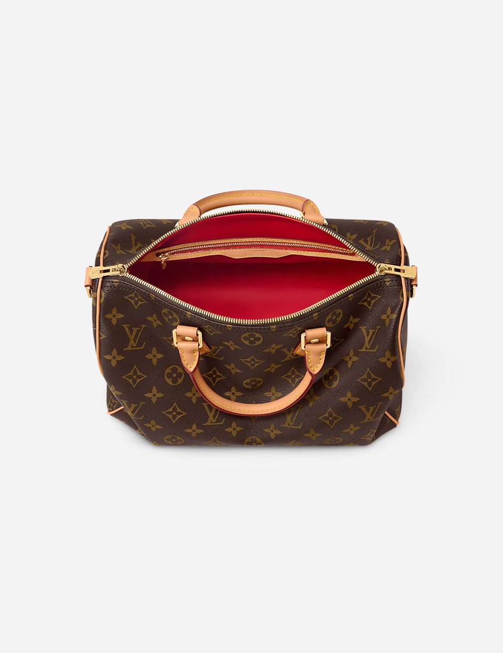 Сумка Louis Vuitton Speedy Soft 30 Crafty "Monogram Red"