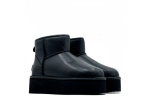 UGG Classic Mini Platform Leather Black