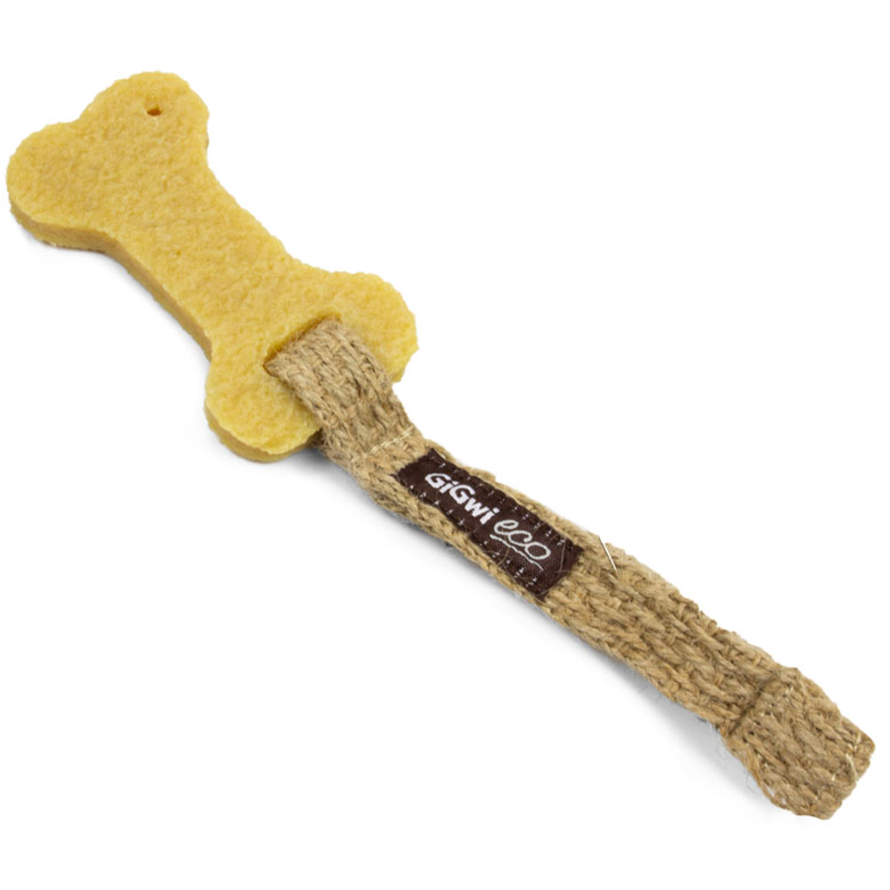 75381 Игрушка для собак маленькая кость из экорезины 10см, серия gum gum dog eco