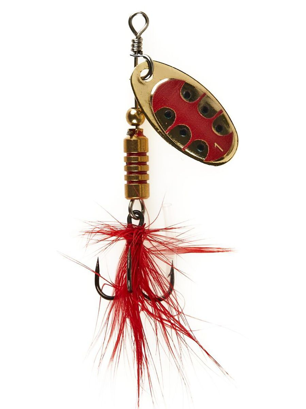 Блесна вращающаяся Lucky John SPIN X ROUND 01 3,5г FT (5шт. в упк.)