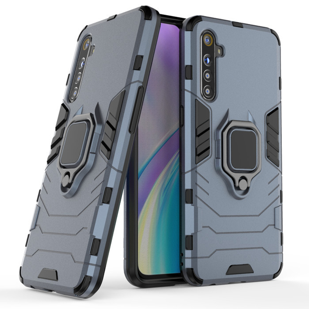 Противоударный чехол с кольцом Panther Case для Realme XT