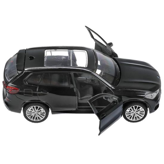 Машина металл BMW X5 M-SPORT 12 см, двери, багаж, инерц, черн, кор. Технопарк