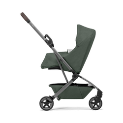 Детская прогулочная коляска Joolz Aer 2 с бампером и реверсивным блоком Forest Green