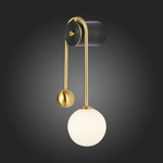 SL1202.201.01 Светильник настенный ST-Luce Золотистый/Золотистый, Белый E27 1*40W