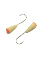 Мормышка Конус свечение Красное + Желтое MOK510RY 10шт/уп