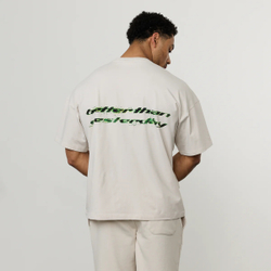 Футболка VANQUISH ACID Oversized T-Shirt Off White