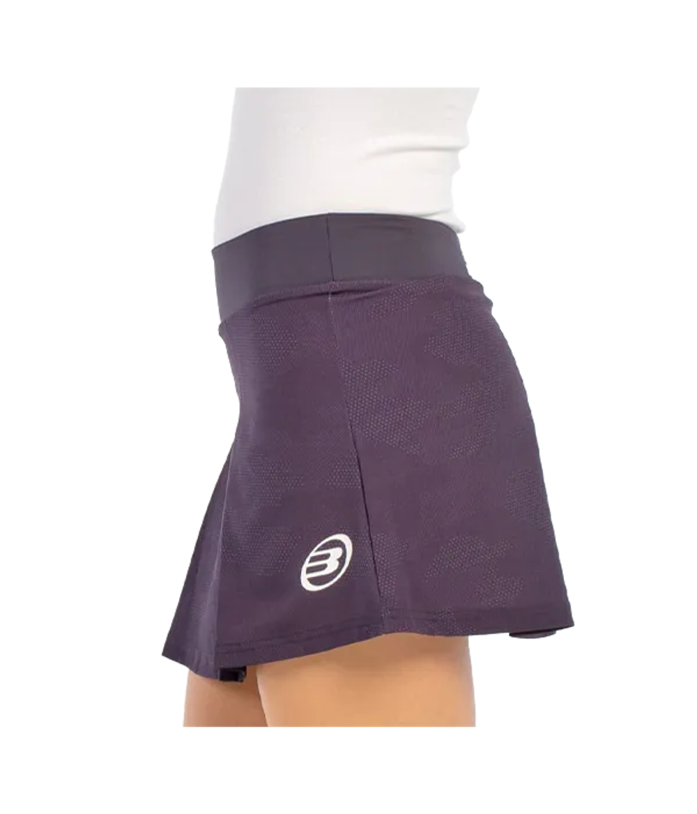 Юбка для падел Bullpadel Oldo Carbon 2025 чёрная