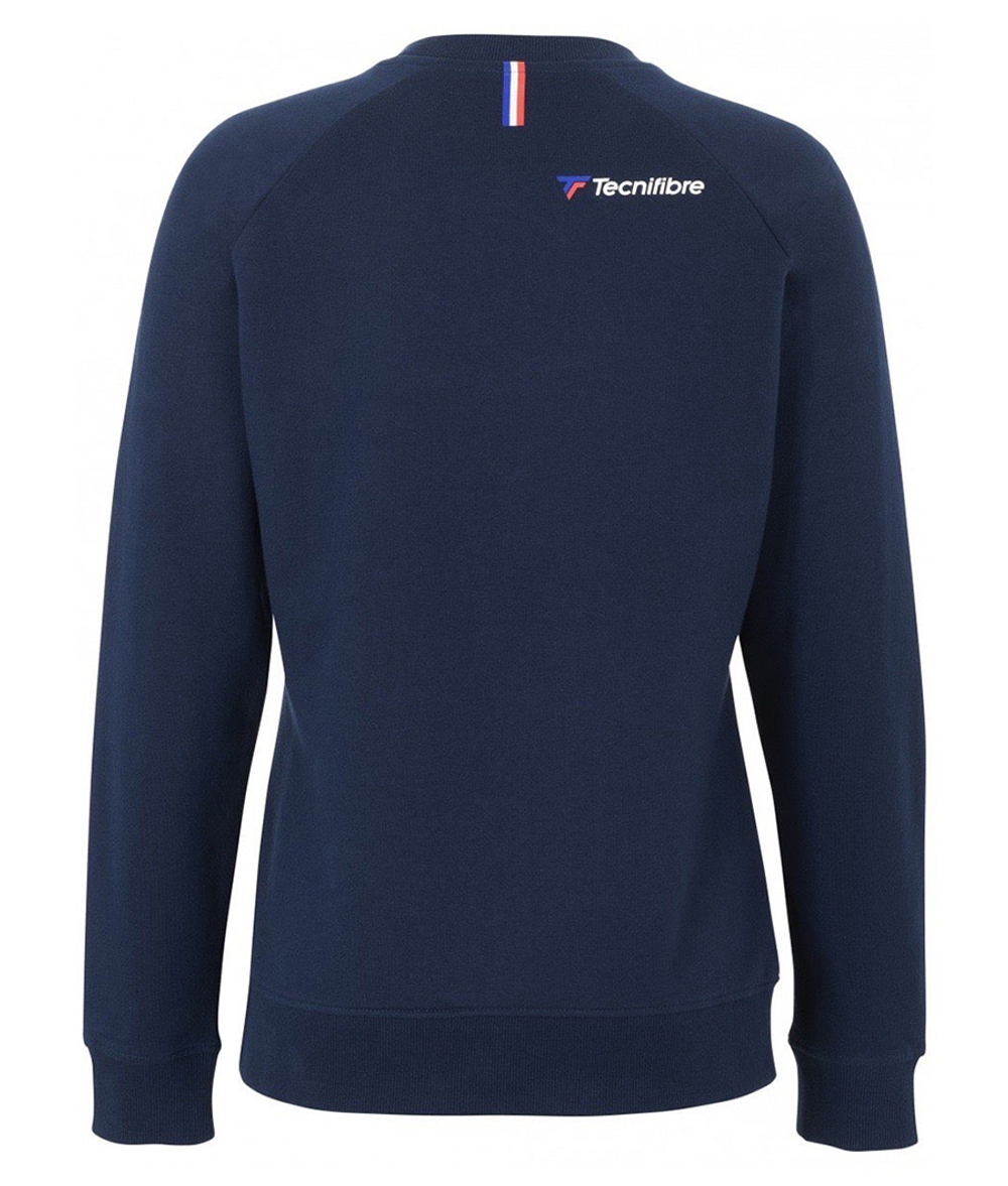 Женская теннисная куртка Tecnifibre Lady Sweat - marine