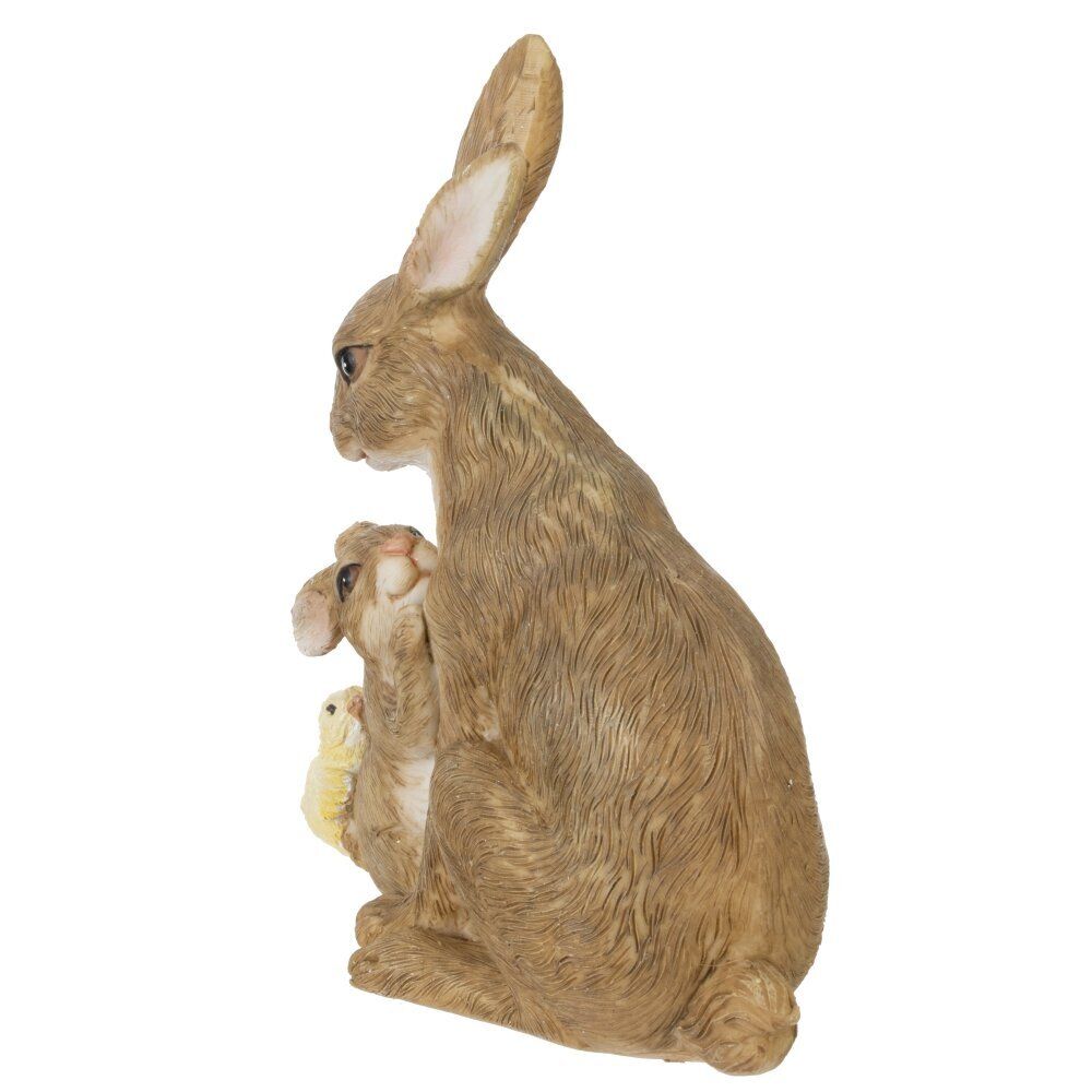 GAEM Фигурка декоративная "Зайцы", L11,5 W5,5 H13,5 см
