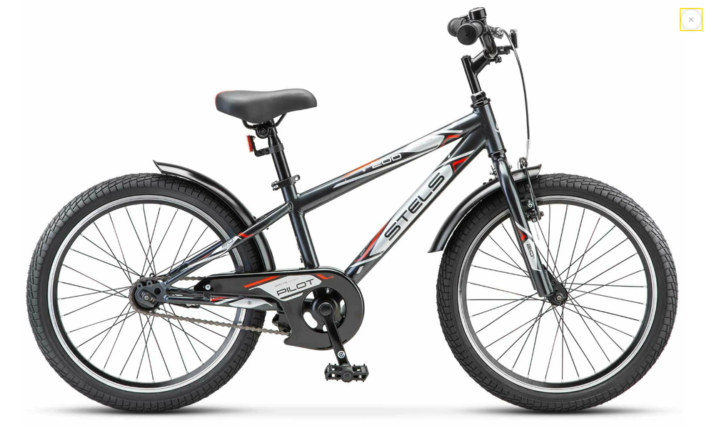 Велосипед  20" Stels Pilot-200 VC  р.11" темно-серый