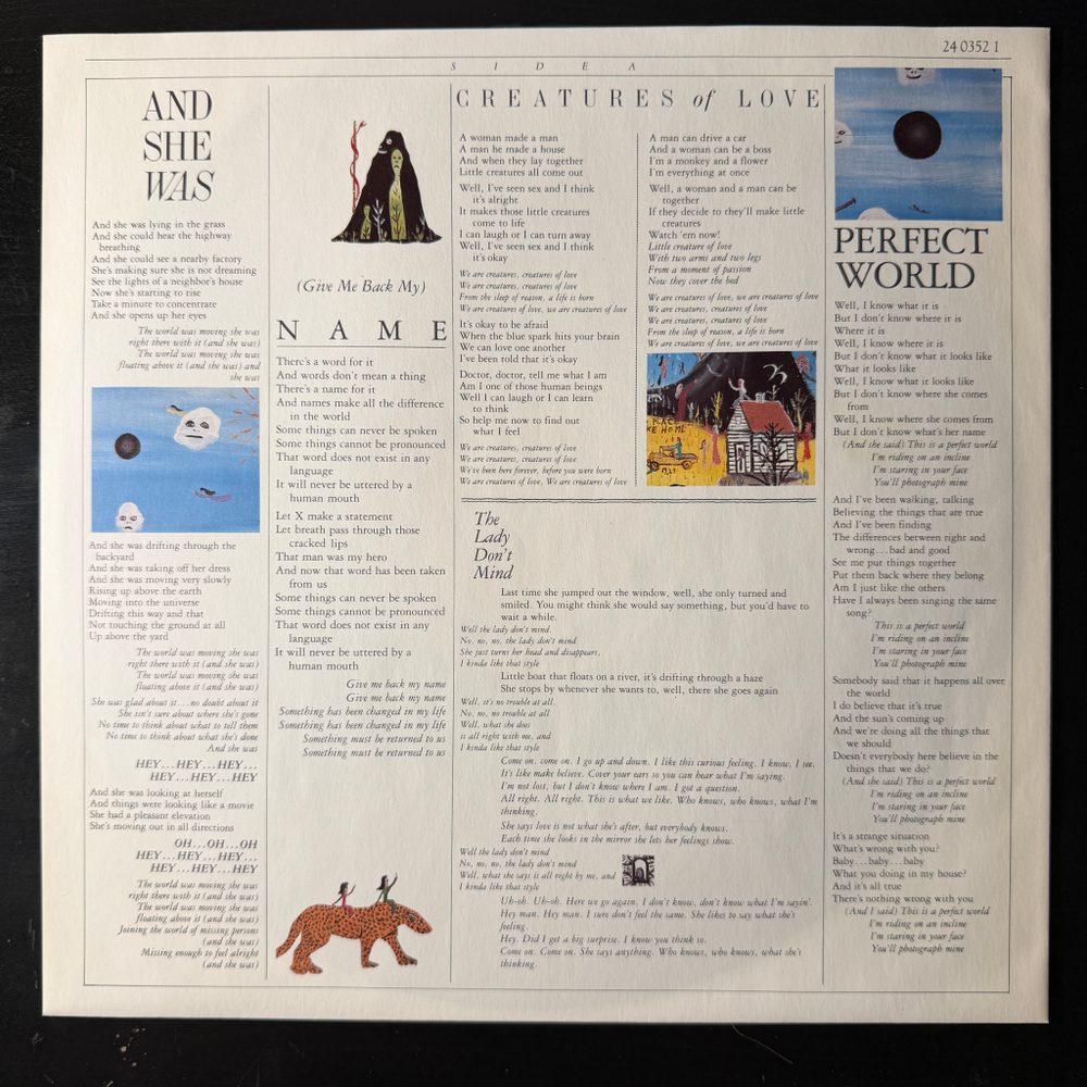 Talking Heads - Little Creatures (Европа 1985г.)