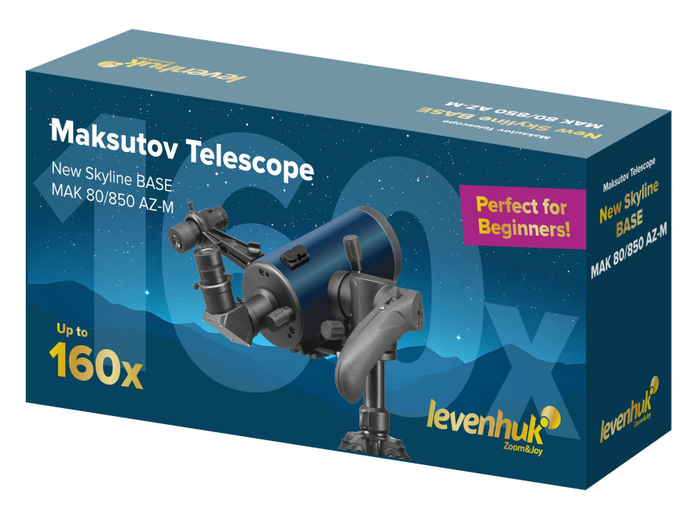 Телескоп Levenhuk New Skyline BASE МАК 80/850 AZ-M