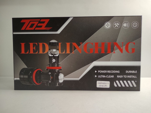 H11 (Линзы) / Светодиодные лампы T03, мини линзы, серия цикл (2 шт. / комплект)