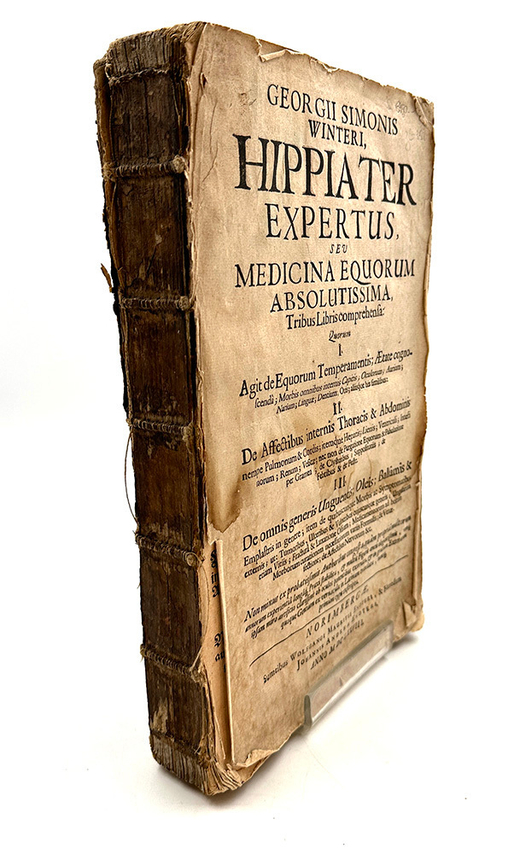 Винтер Г. С. Гиппиатр. Эксперт по лошадям, или полное собрание по медицине. 1678