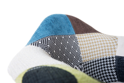 Стул обеденный DOBRIN DAW PATCHWORK, цвет сиденья мозаика