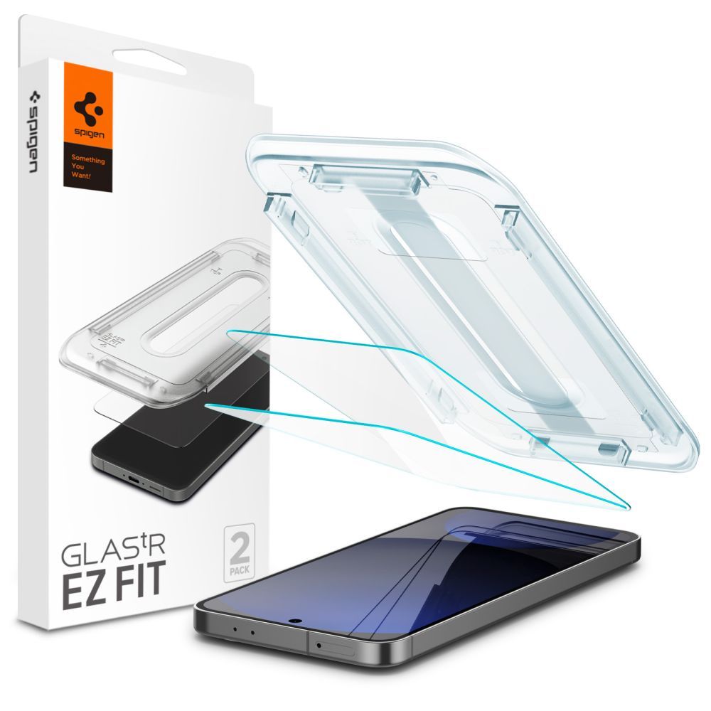 Стекло Spigen GLAS.TR ”EZ FIT” 2-PACK GALAXY A56 5G /  S24 FE CLEAR