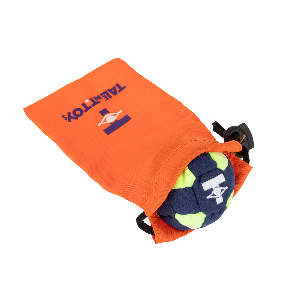 Мяч для футбэга Classic 55мм Синий лайм 26п