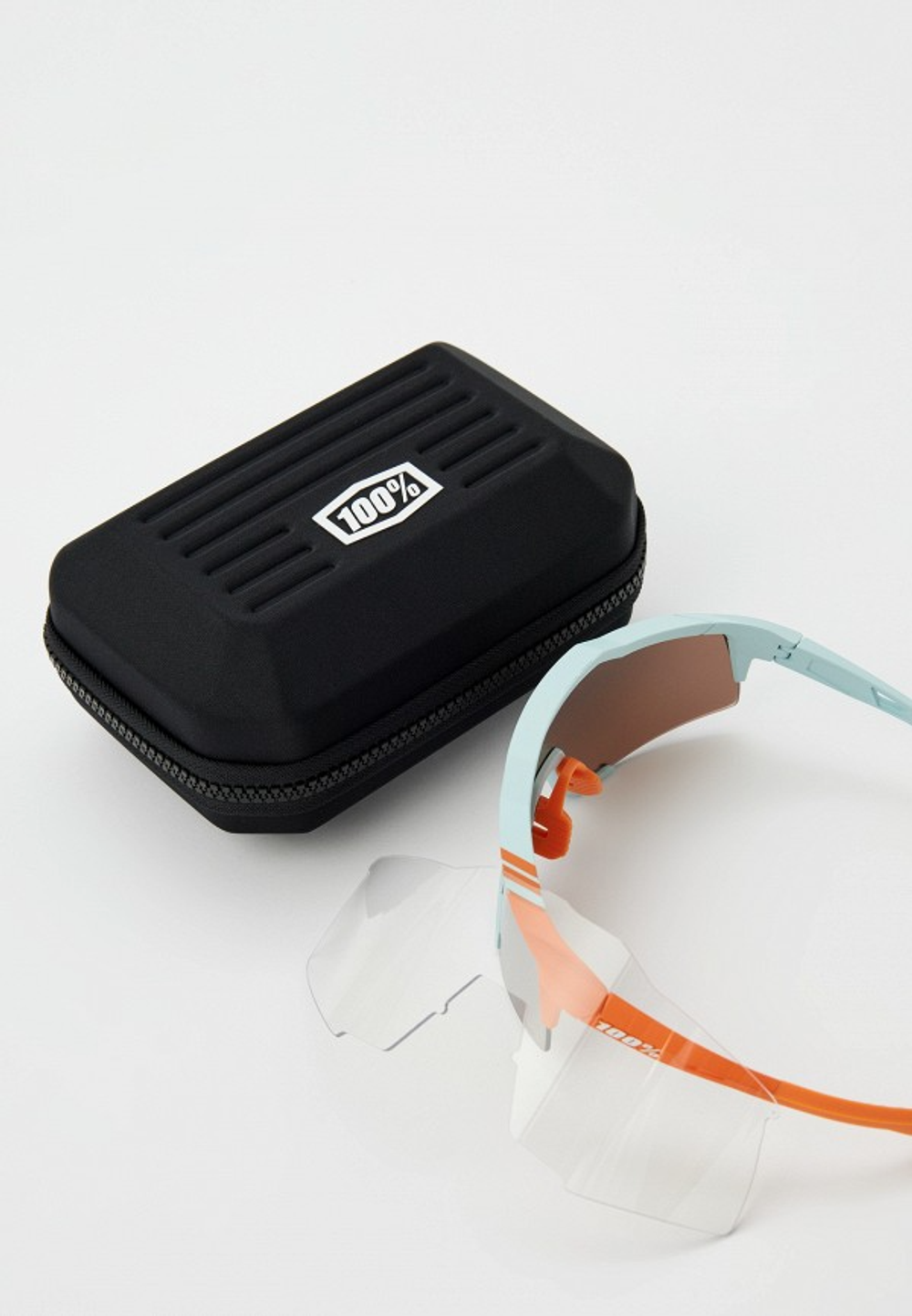 Спортивные очки 100% Speedcraft / Soft Tact Two Tone / HiPER Silver Mirror Lens