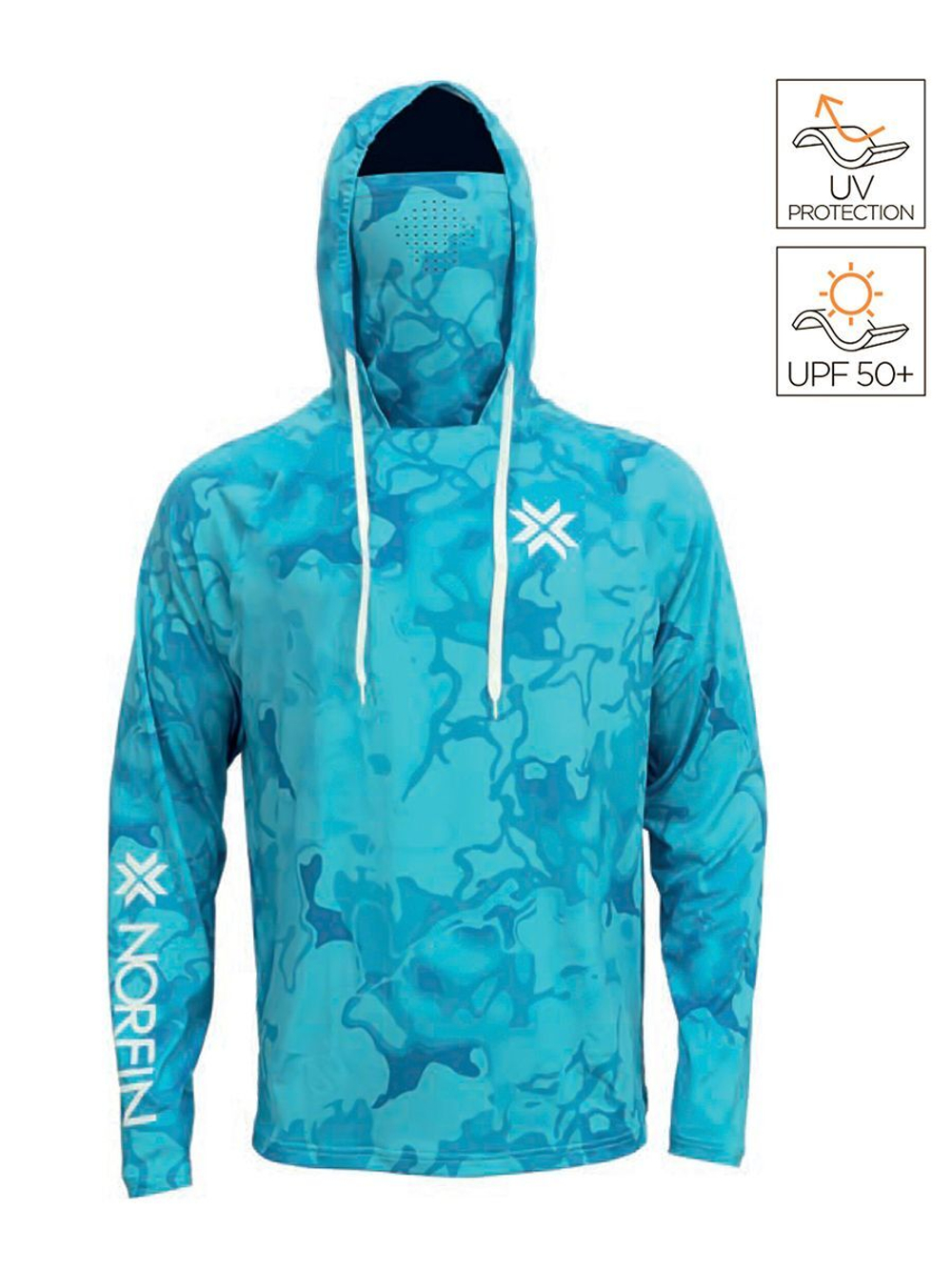 Джемпер Norfin SUN PRO HALIBUT HOODIE 05 р.XXL
