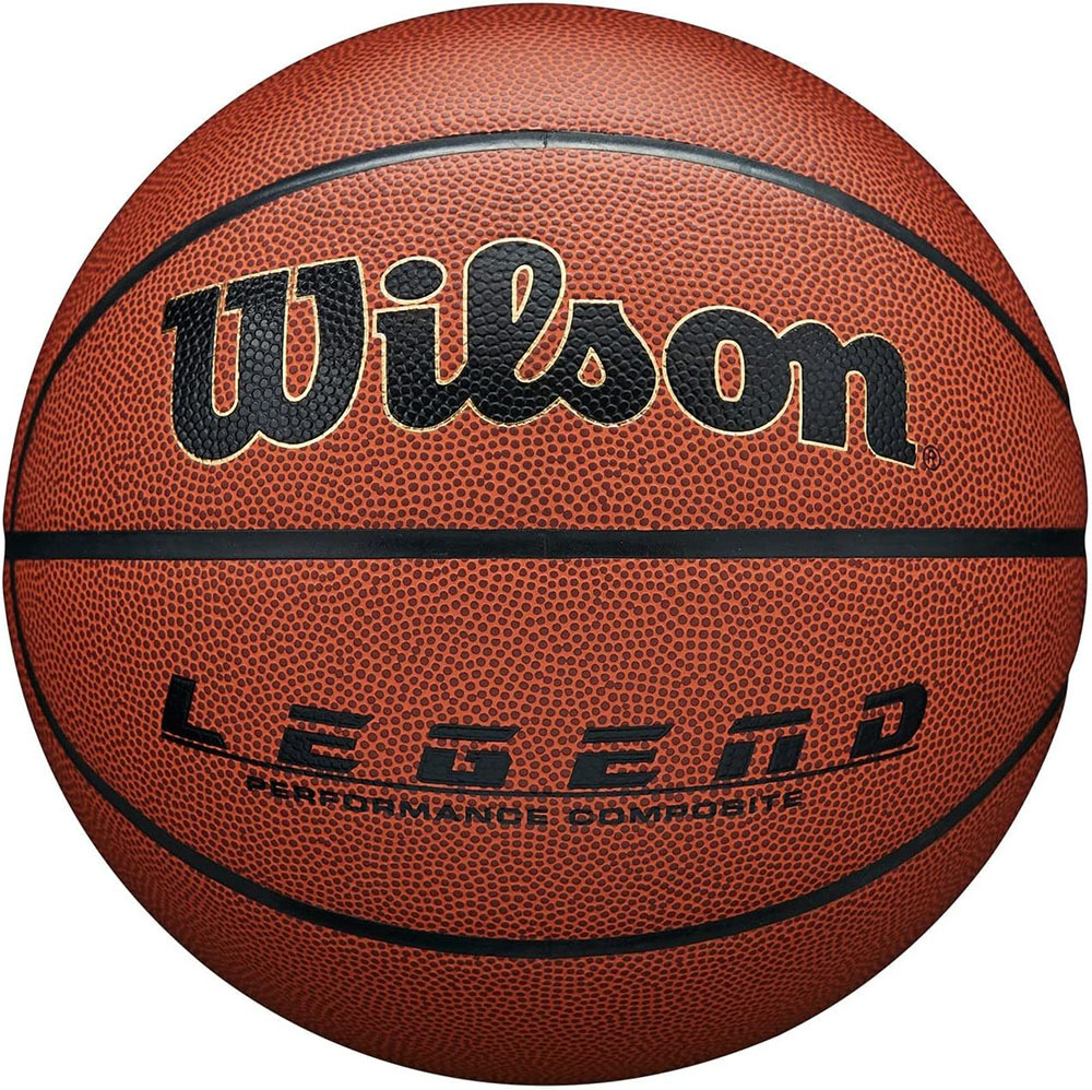 Мяч баск. WILSON Legend Comp, WTB0917XB, р.7, синт.кожа (композит), бутил. камера, коричневый