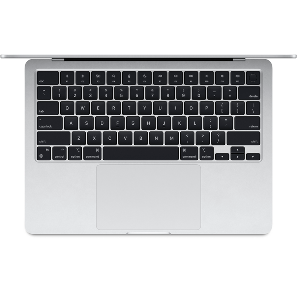 Ноутбук Apple MacBook Air 13 (M4, 10C/10C), 16/512GB, Silver (Серебристый) MW0X3