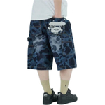 A Bathing Ape Bathing Ape 1st Camo Denim Шорты