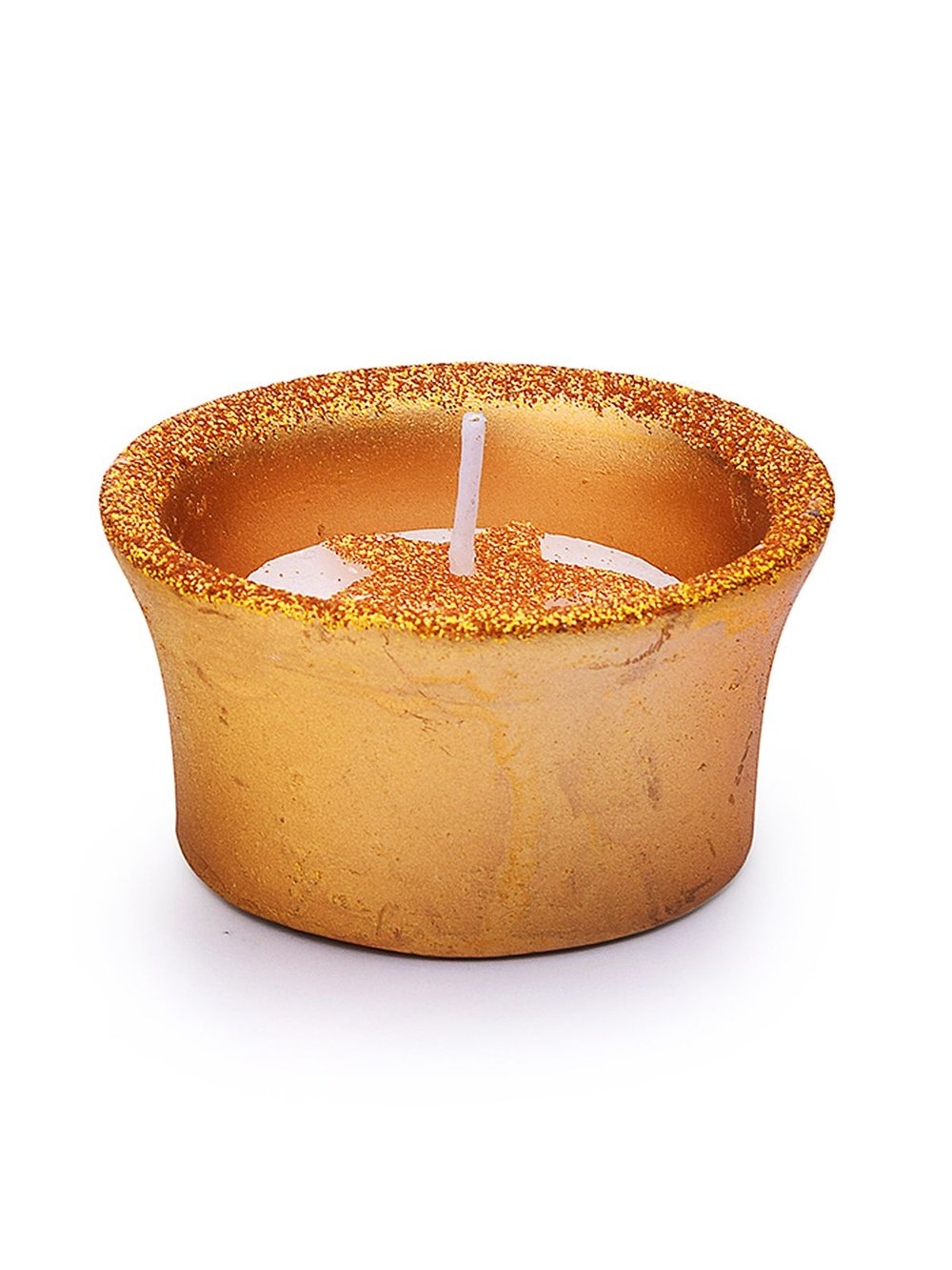 Набор свечей с подсвечником Золотая звездочка (00-7035)