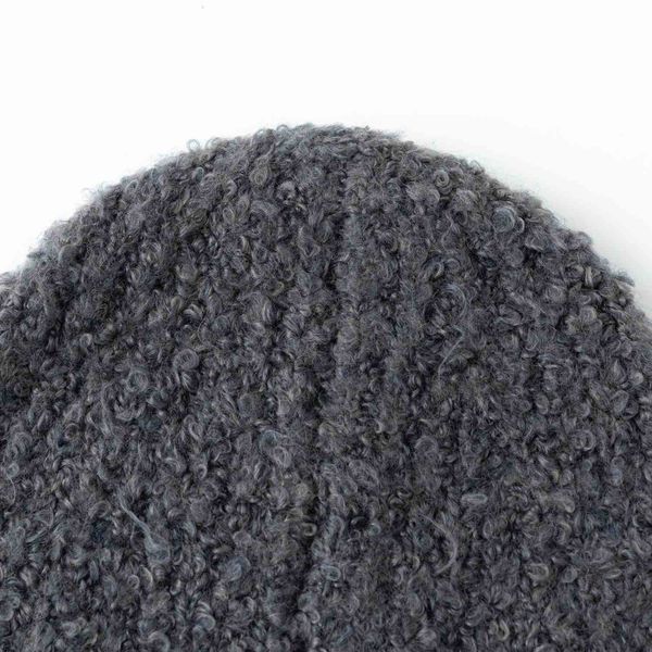 Шапка Little Lamb темно-серая - фото 6