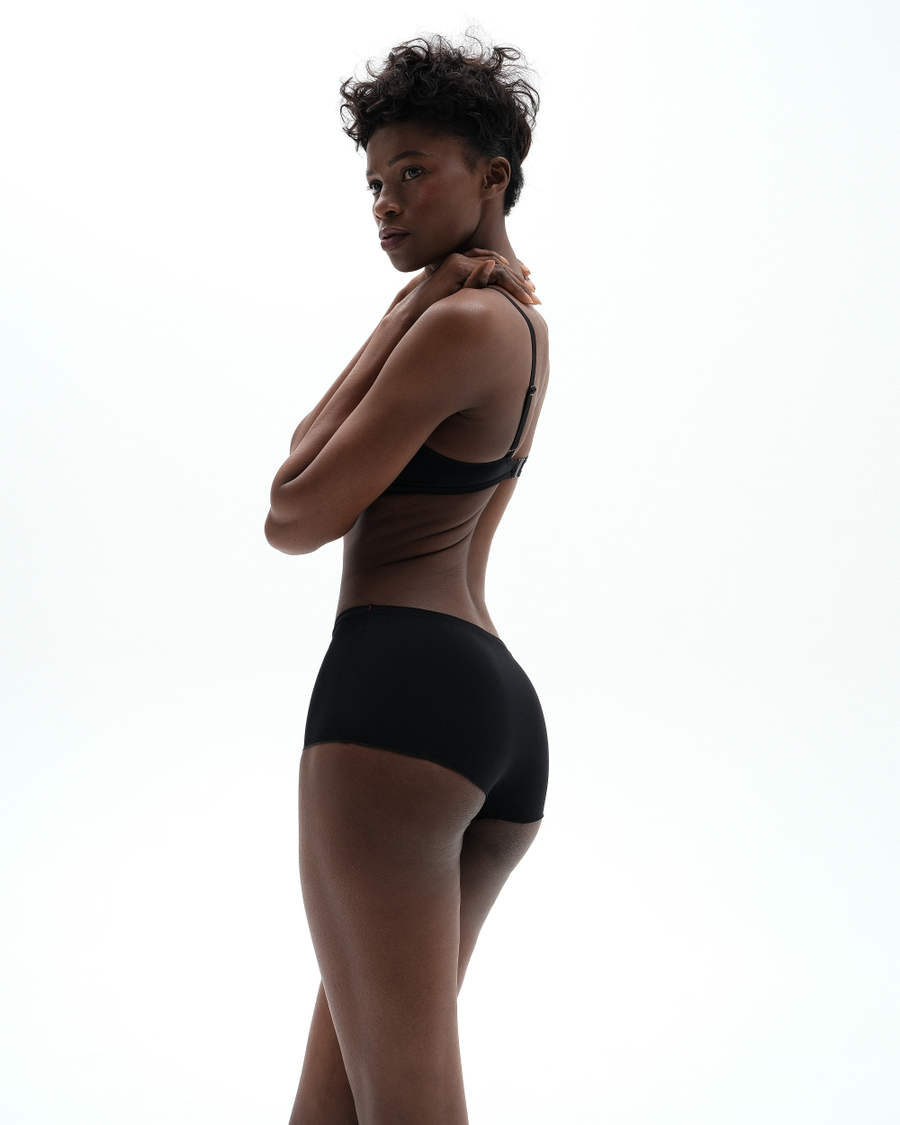 Трусики шорты 005 Body Fusion (черный)