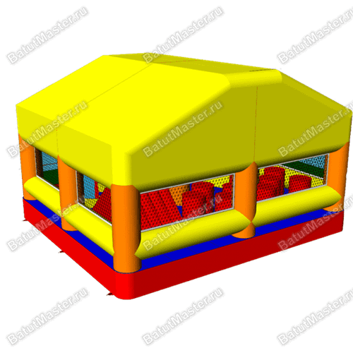 Батут "Спорткомплекс" с тентом 7*7*4.5 м