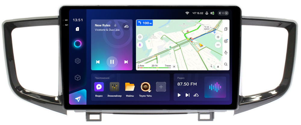 Магнитола для Honda Pilot 3 2015-2023 - Teyes CC3-2K QLed Android 10, ТОП процессор, SIM-слот, CarPlay