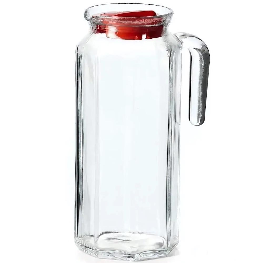 Кувшин 1000мл «Кошем» с крышкой 80051SLBR