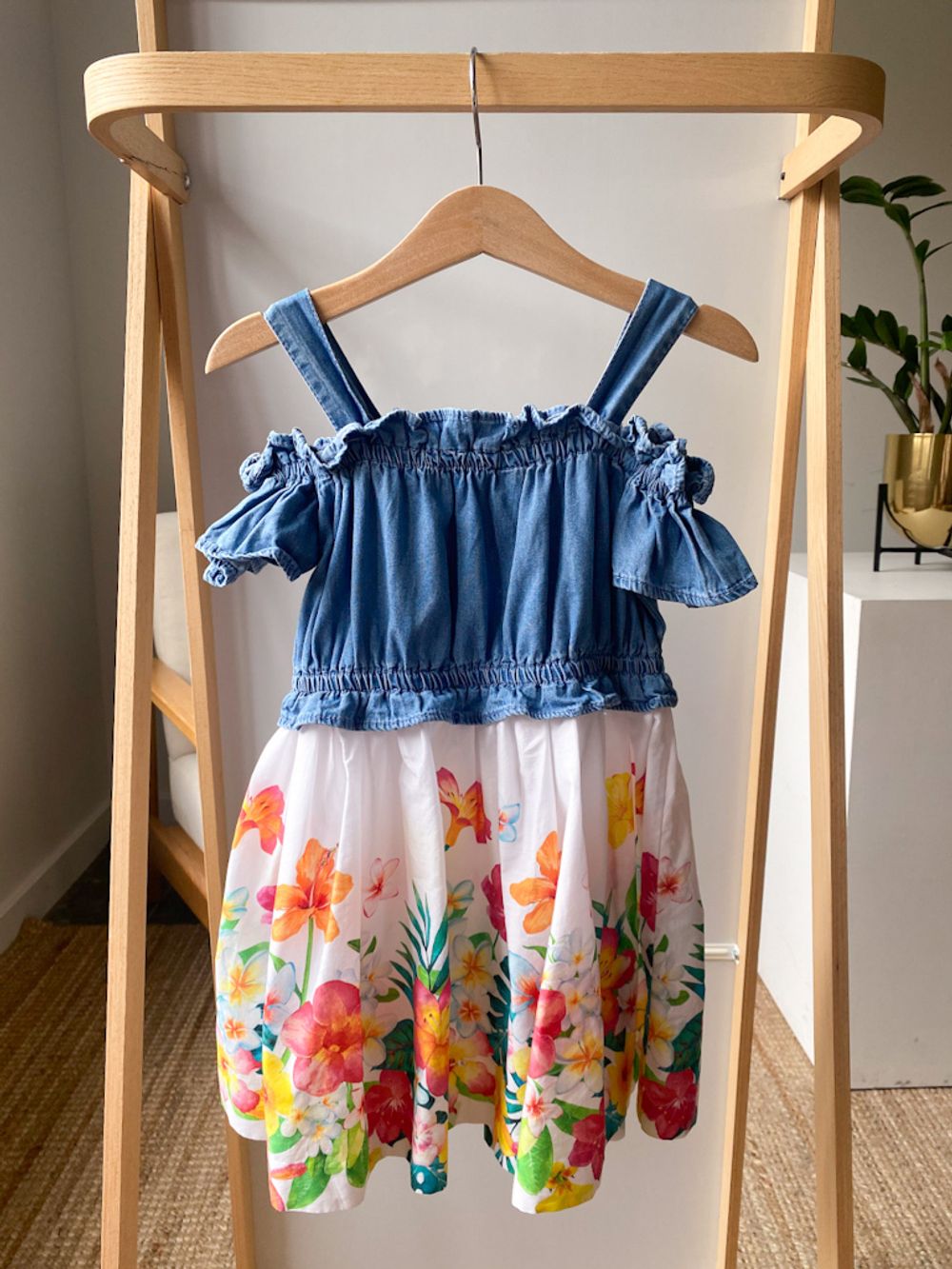 Хлопковое платье Mayoral, 104