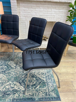 Стул «ЛОРД» черный экокожа