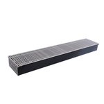 Конвектор внутрипольный STOUT - SCN 110x240x1600 мм (решетка роликовая, анодированный алюминий)