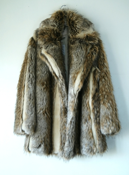 Шуба из искусственного меха H&M