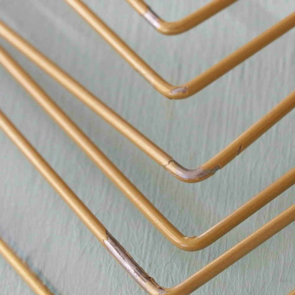 Набор основ для макраме (3 шт) Квадрат металлический ( с браком)