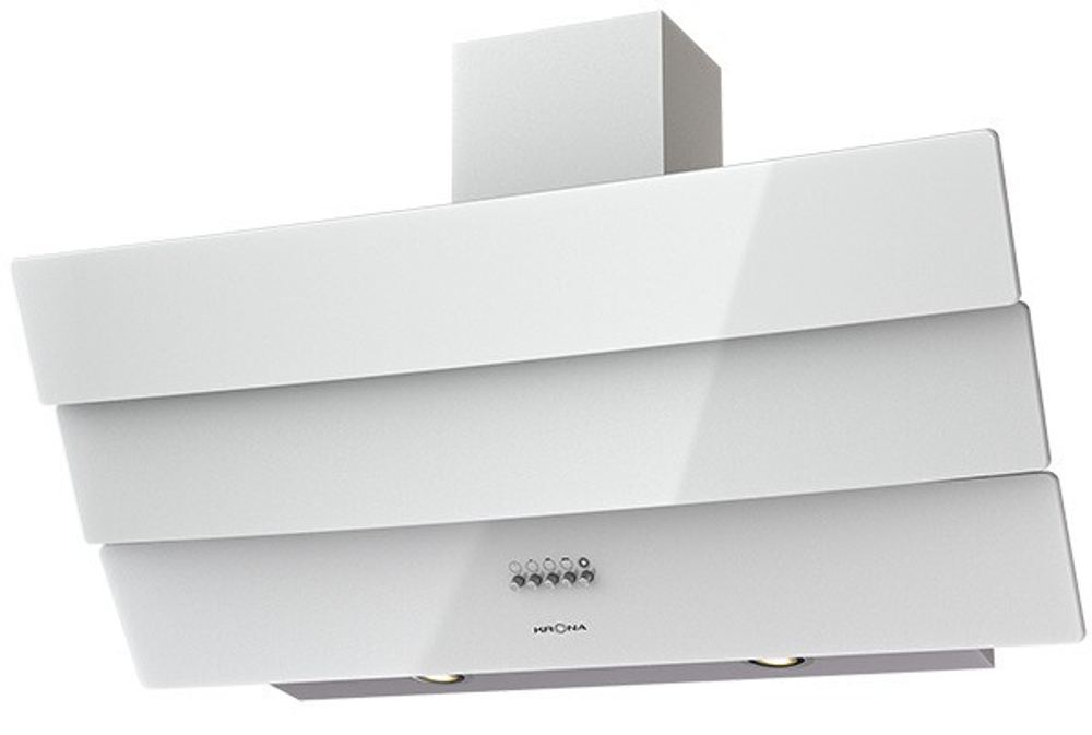 KRONA INGA 900 white push button