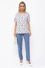 Блуза Маргоша (белая) Б13544-16М LT Collection