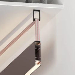 Профиль SL-LINE-25100-DUAL-2500 BLACK (Arlight, Алюминий) 033735