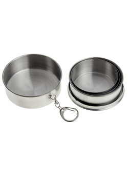 Стакан складной TOURIST,"Дружба" 250 мл, нержавенющая сталь