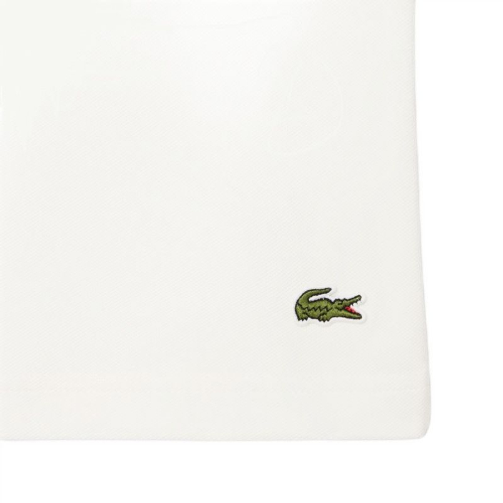 Мужское теннисное поло Lacoste Roland-Garros Edition Petit Pique - white