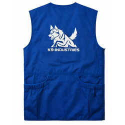 Профессиональный жилет для дрессировки собак — тренировочный жилет премиум-класса с множеством карманов для повседневной работы с рабочими собаками. K9 INDUSTRIES